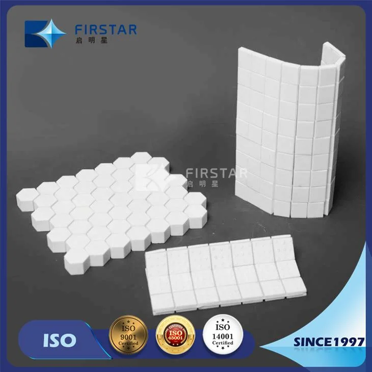 92% 95% Alumina Ceramic Tiles Silicon Carbide Wear Plate/ Wear-Resistant-Material Factory