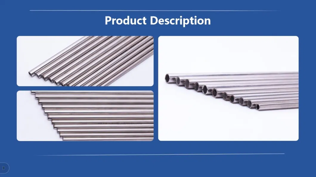 Ss Pipe Manufacturers ASTM/AISI/DIN/JIS Stainless Steel Industrial Pipe