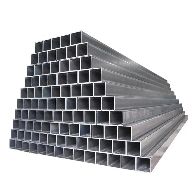 Q235B Galvanized Carbon Steel Square Rectangular Tube for Fence Construction