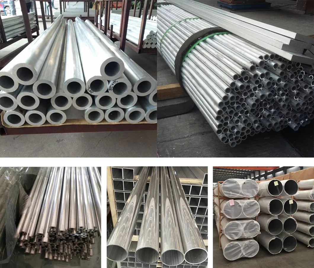 Good Quality 6063 T6 Anodized Extruded Hollow Aluminum Tube