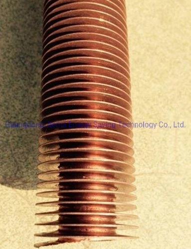 Copper Tube Extruded Aluminum Fin Tube for Evaporator