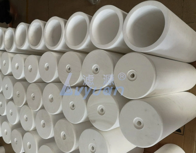 Solid Plastic Plug Industrial High Porous PA PP PE PTFE Sintered Filter Tube with 10/20/30/40 Micron Sintering Powder Media