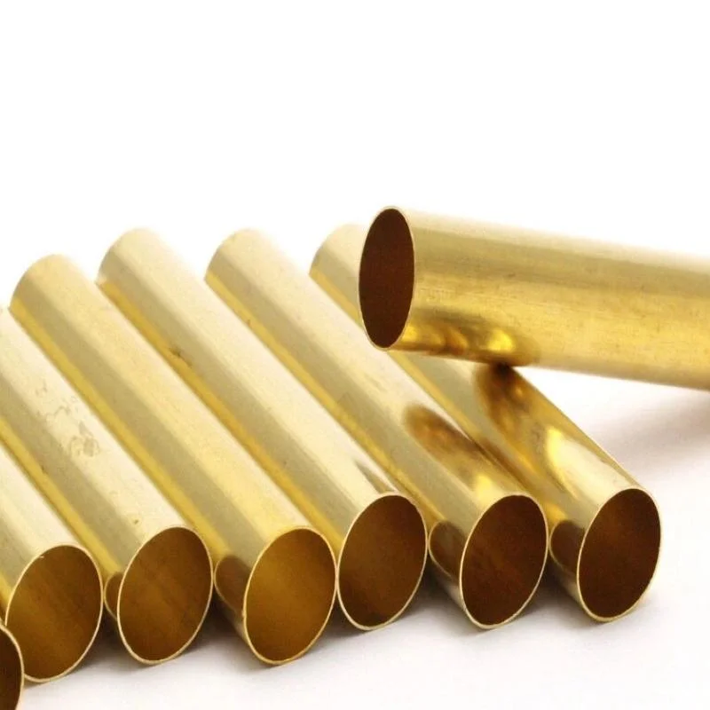 Round/Square Brass Tube Cold Rolled Prime Quality Cuzn30 Wholesale Price Brass Tube