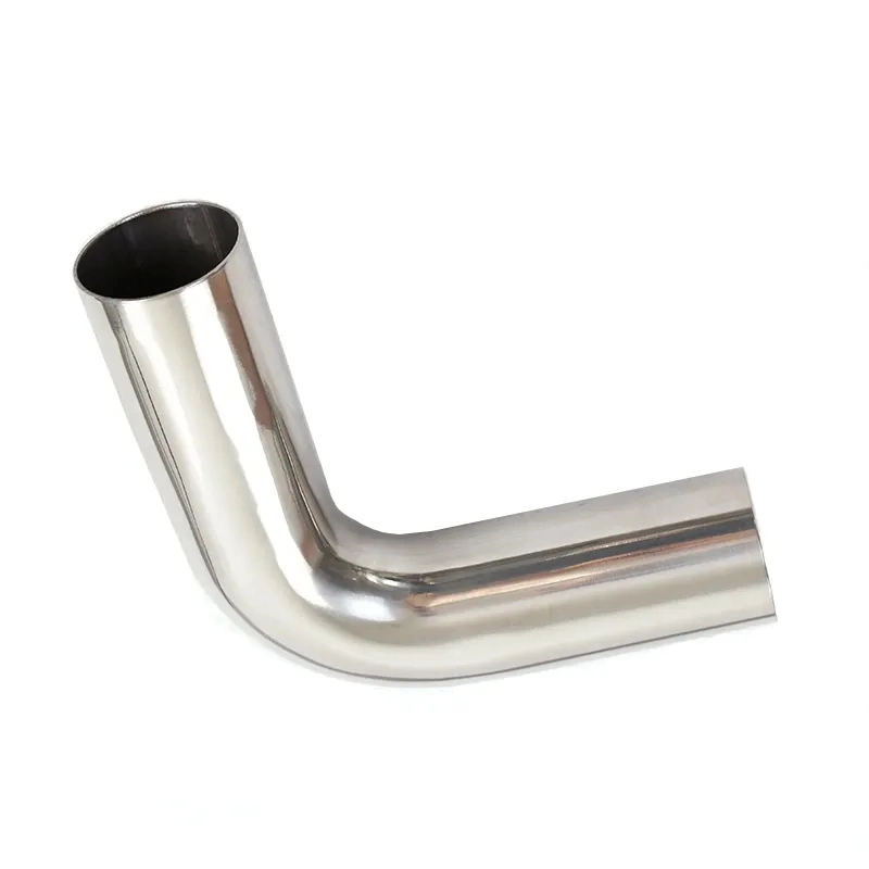 Universal 3&quot;76mm 90degree Elbow Aluminum Piping Tube Car Turbo Intercooler Pipe Polished Air Intake Tube