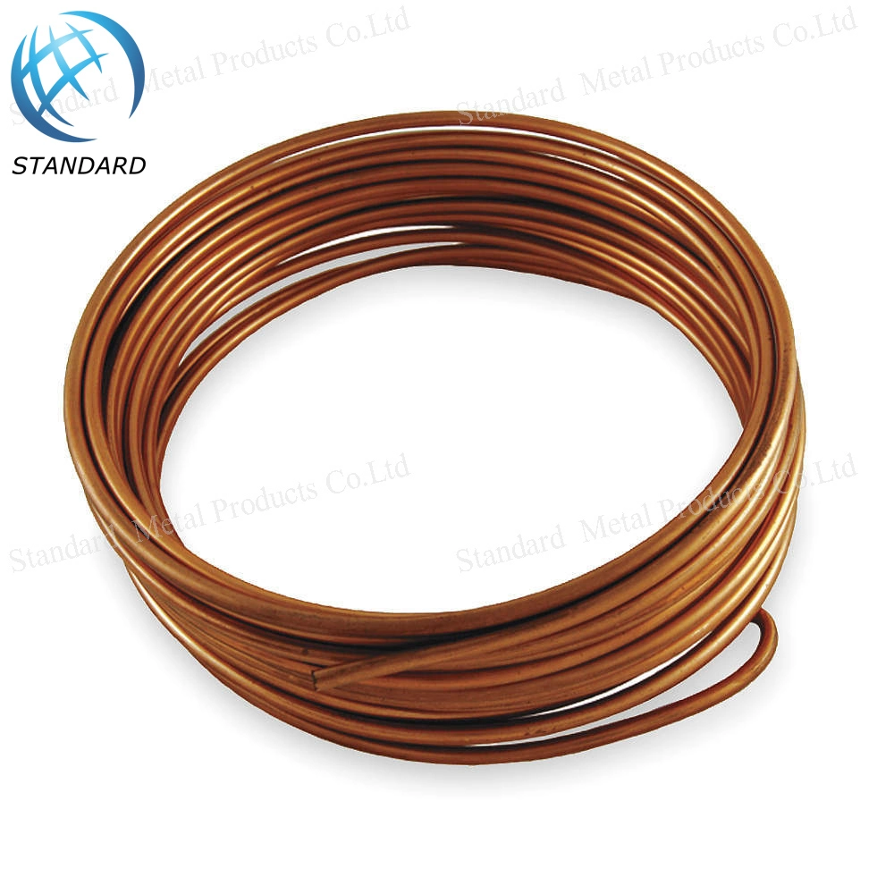 En 1057 1/4&quot; 3/4&quot; 7.94mm 9.52mm 12.7mm Air Conditioner Copper Tube