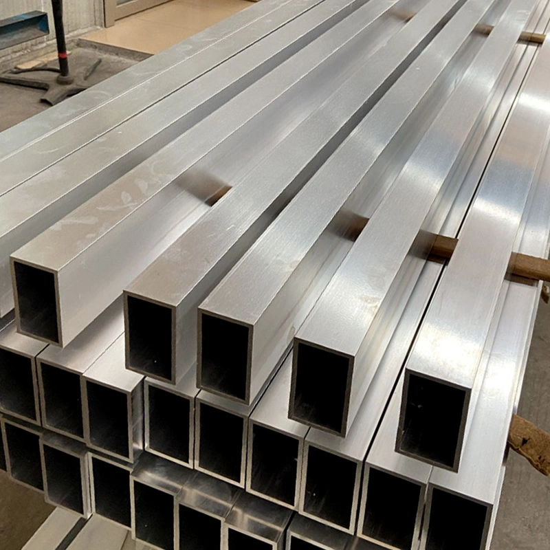 Aluminum Square Tube Extruded Rectangular Tubes Price Per Kg