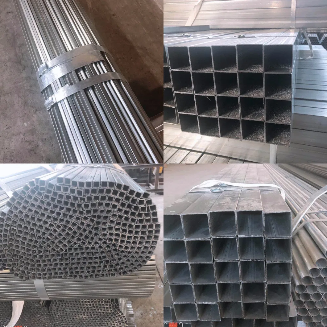 High Strength Zm40-450 Zn-Al-Mg Zinc Aluminum Magnesium Alloy Steel Square/ Round Pipe/Tube for PV Support