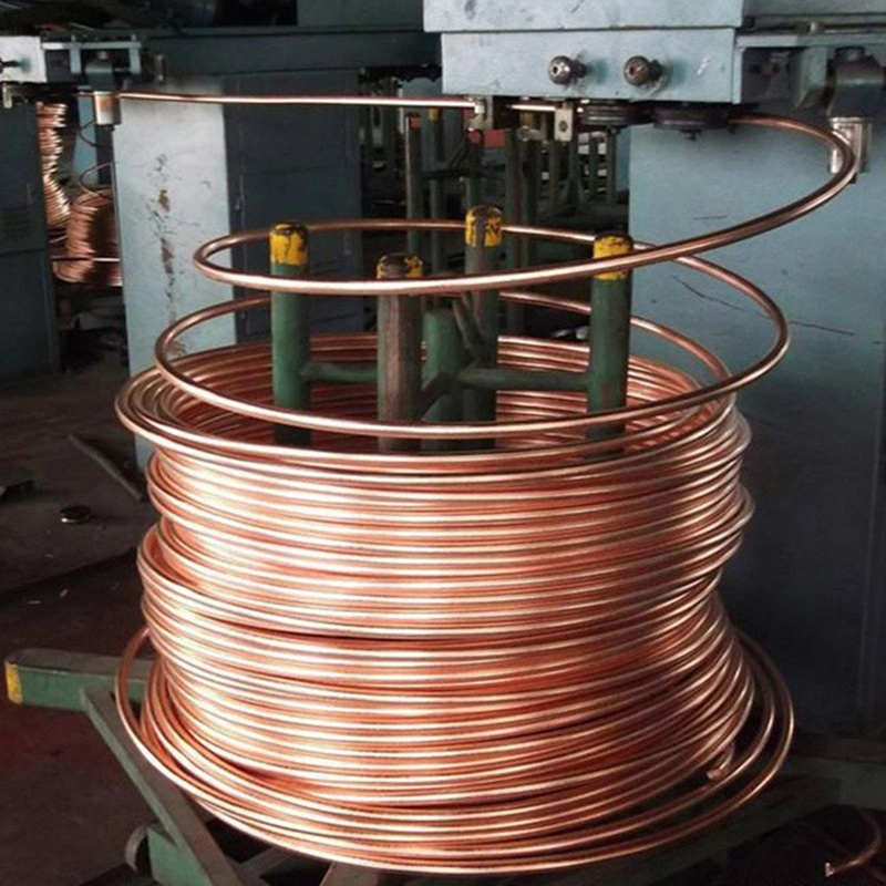 Copperair Conditioner Cooper Pipe 6mm 15mm 22mm 25mm AC Copper Pancake Rolls Coil Tube Pipe