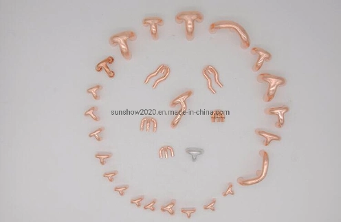 OEM Custom Size 90 180 Degree Copper Tube Pipe Return Bend