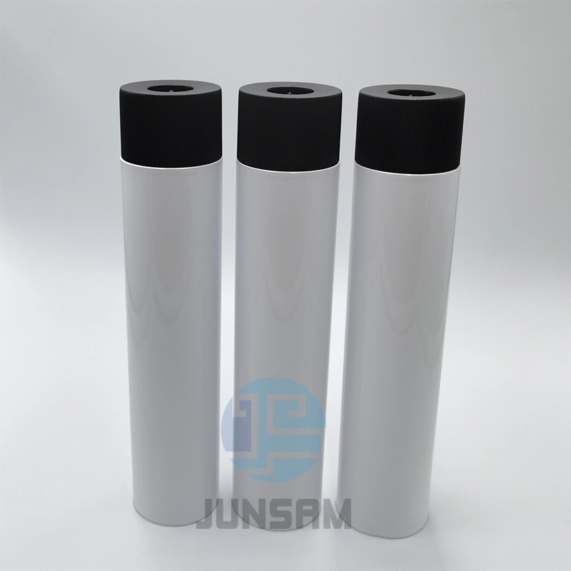 Aluminum Collapsible Tube for Cosmetic Products with Metric Sealed