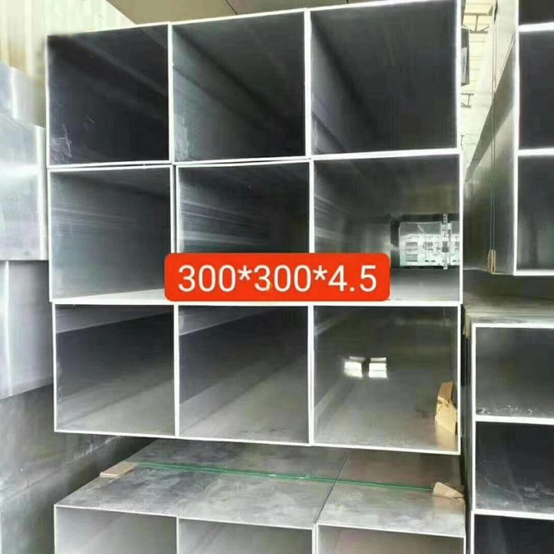 Mill Finished Decorative Square Pipe Hanging Ceiling Rectangular Aluminum Alloy Tube (6061)