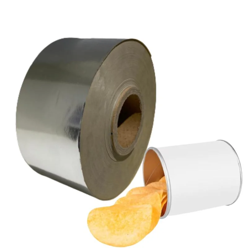 Laminated Film Roll Aluminum Foil Packaging Material for Paper Tube