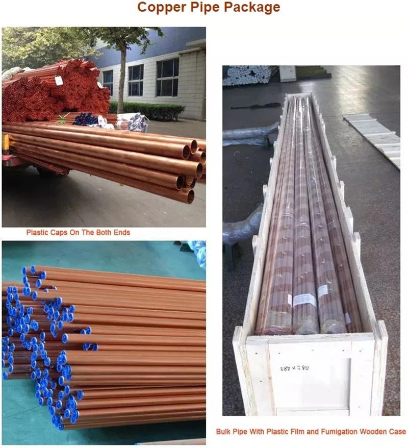 Factory Outlet Wholesale Copper Pipe for Plumbing, Building and Air Conditioning