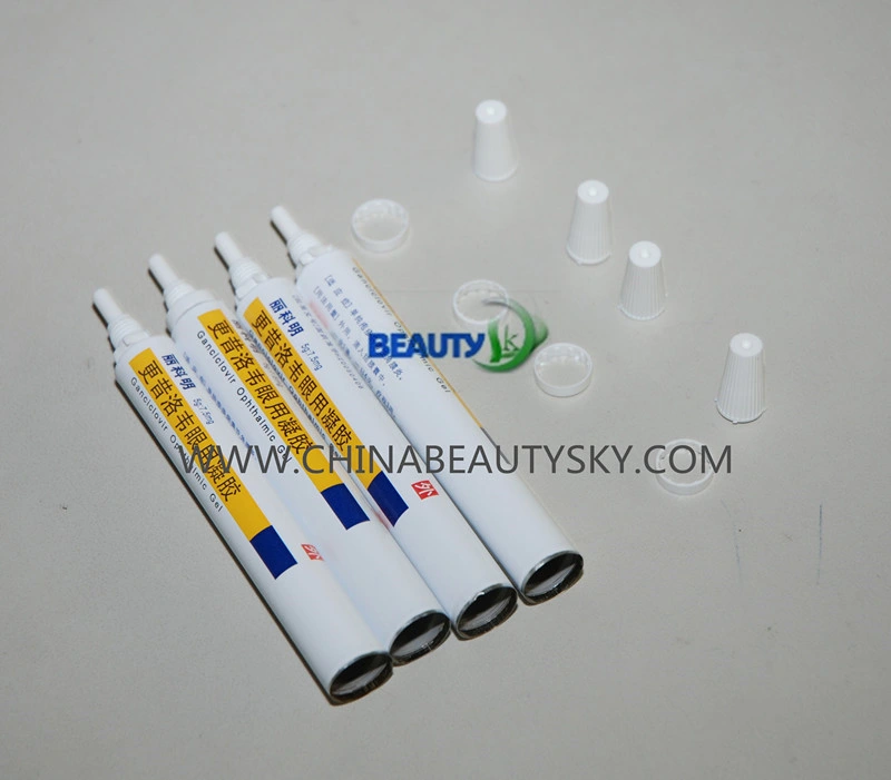 China Manufacturer Empty Cosmetic Flexible Aluminum Aluminum Cosmetic Tube for Sales