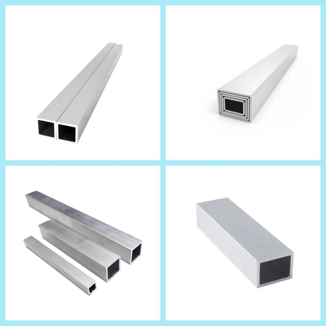 6061 Rectangular Square Aluminum Tube in Large Sizes