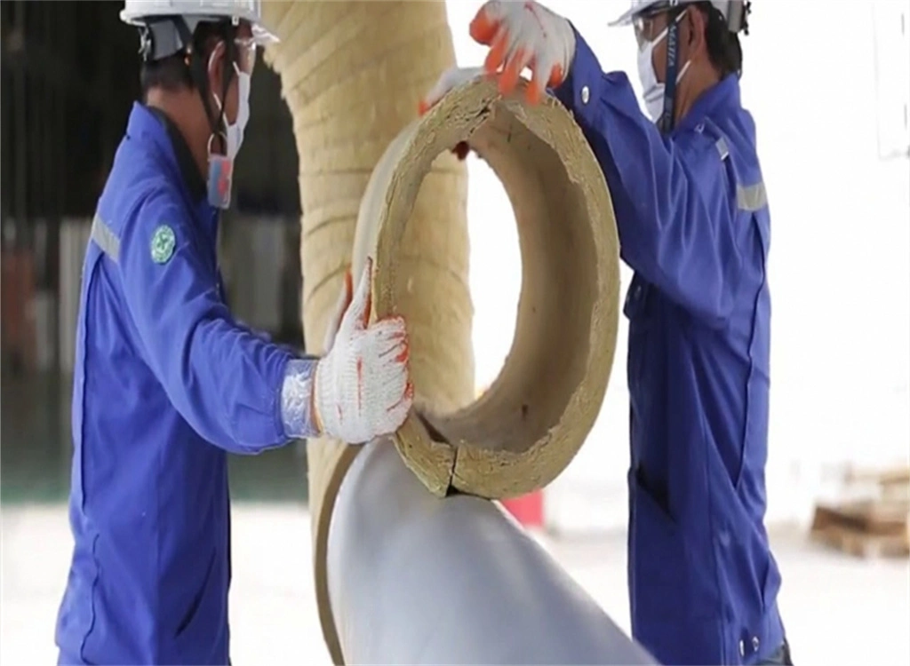 Acoustic Insulation Tube/Pipe Heatproof and Waterproof Glass Wool for Construction Material