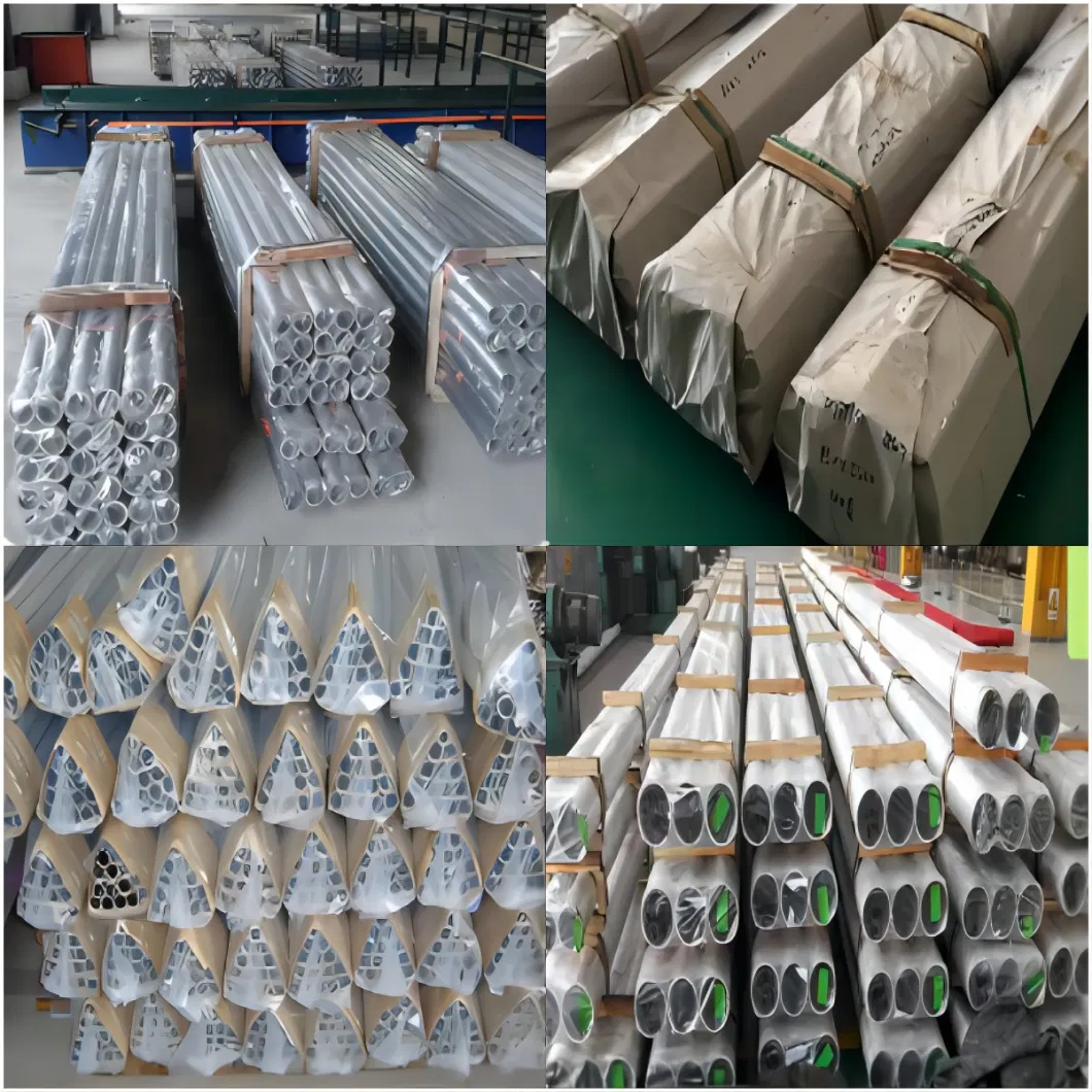 Custom 20mm 30mm 100mm 150mm 6061 T6 Large Diameter Anodized Round Pipe Aluminum Tube for Building