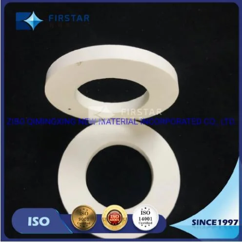 Alumina Pipeline Ceramic Ring Sleeves as Wear Resistant Industrial Ceramic Lining