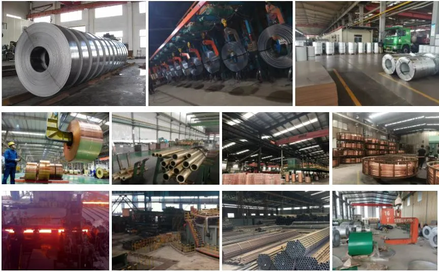 Straight Lengths Hard Temper Manufacturers C65500, C68700 Precise/ Seamless Copper Pipes Hollow Small-Diameter Brass Tube