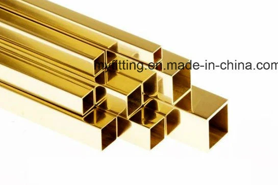 China Factory Large Diameter Brass Tube/Brass Pipe ASTM C27200 H68 for Pipe Fittings