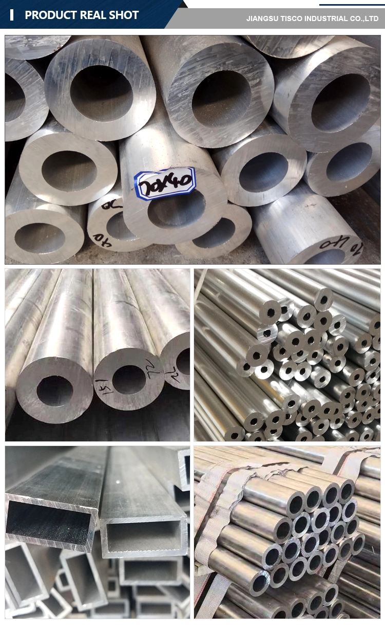 6061 Mill Finished Decorative Large Square Aluminum Pipe 1060 7005 5083 5052 Rectangular Coated Aluminum Tube