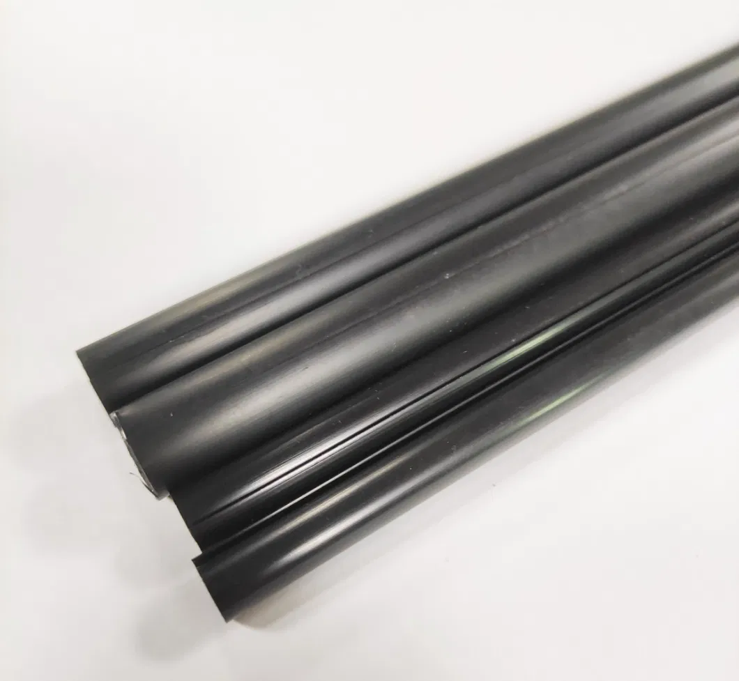 Full Size Plastic Pipe Black PVC PE Tubing for Wiring Harness