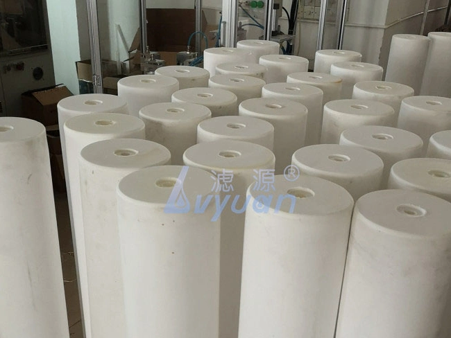 Solid Plastic Plug Industrial High Porous PA PP PE PTFE Sintered Filter Tube with 10/20/30/40 Micron Sintering Powder Media