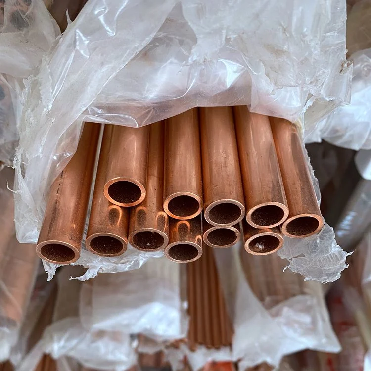 Durable Versatile Various Sizes Flexible Seamless Round Shape Heat Insulated Copper Tube Pipe