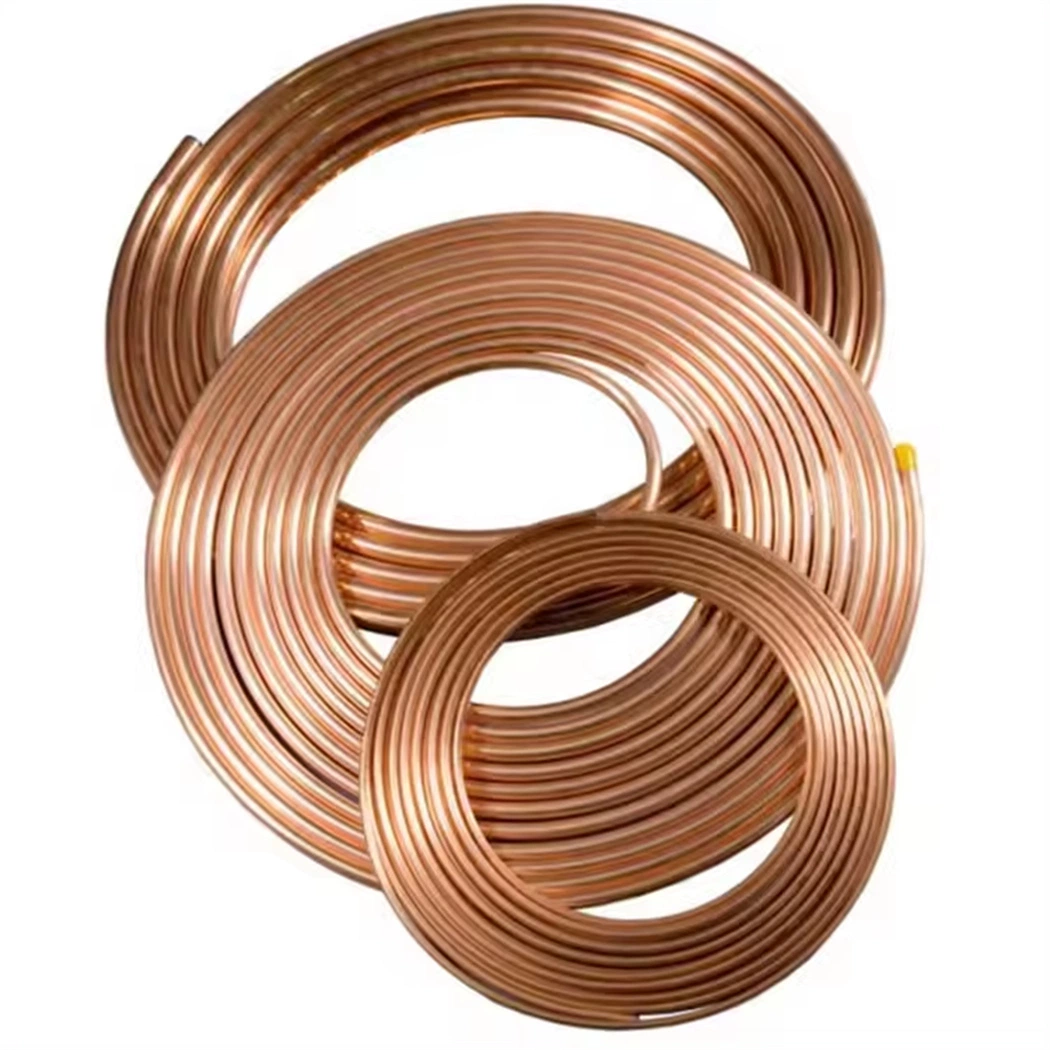 Copper Tube Bend 3/8 HAVC Copper Pipes 2&quot; Copper Pipe