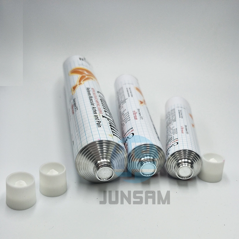 Lightweight Sealed Membrane Squeeze Aluminum Tube for Ointment