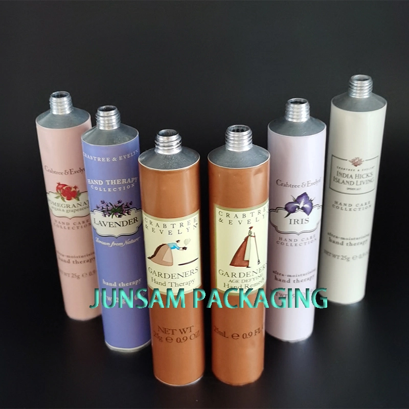 Aluminum Foldable Tube for Pharmaceutical Cosmetic Packaging Small Volume