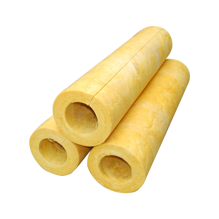 Acoustic Insulation Tube/Pipe Heatproof and Waterproof Glass Wool for Construction Material