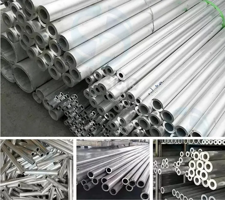 Export Advantage Seamless Aluminum Metal Tube 7075 Aluminium Alloy Tube Anodized Polished Mirror Aluminum Round Pipe Hollow Square/Rectangular Welded Tube