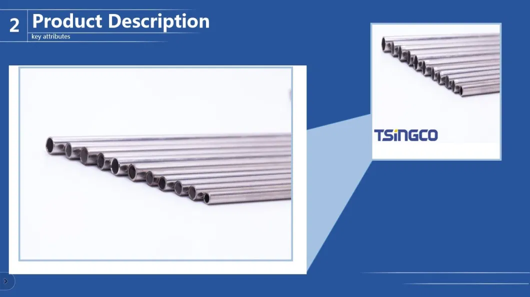 Ss Pipe Manufacturers ASTM/AISI/DIN/JIS Stainless Steel Industrial Pipe