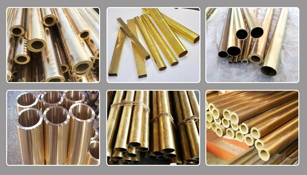 H59 H62 H65 Brass Tube Cutting Brass Hollow Tube Processing Brass Round Tube Capillary Precision Copper Tube