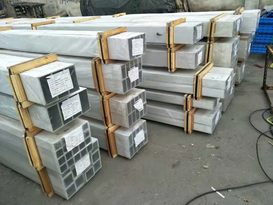 7005 7075 Extruded Profile Square Aluminum Pipe Aluminum Rectangular Tube