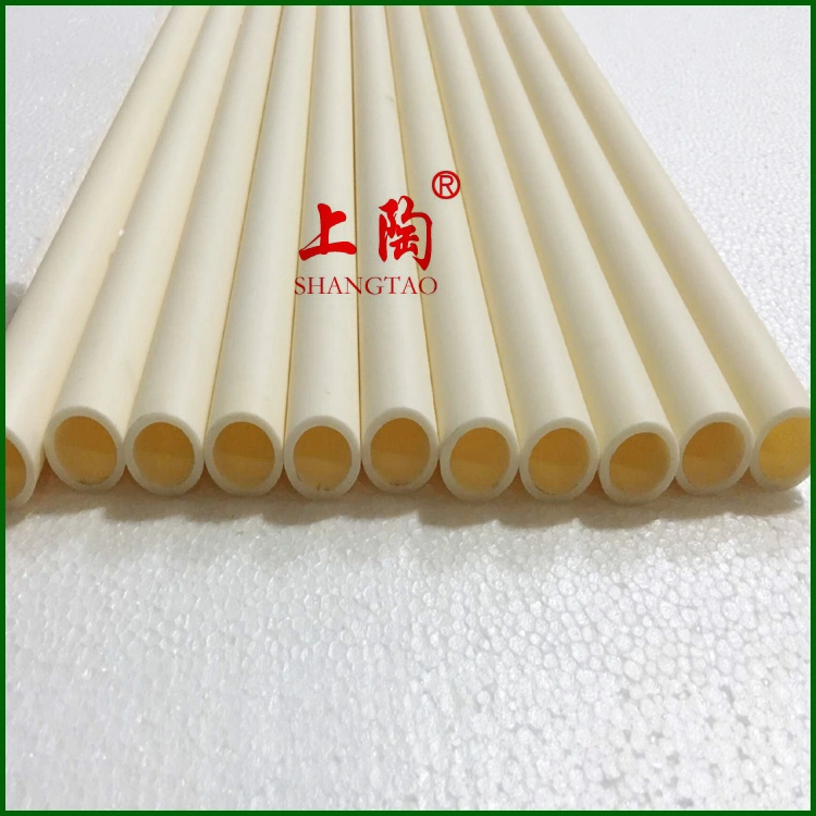 Large Diameter Aluminium Oxide Alumina Ceramic Tube for Casting