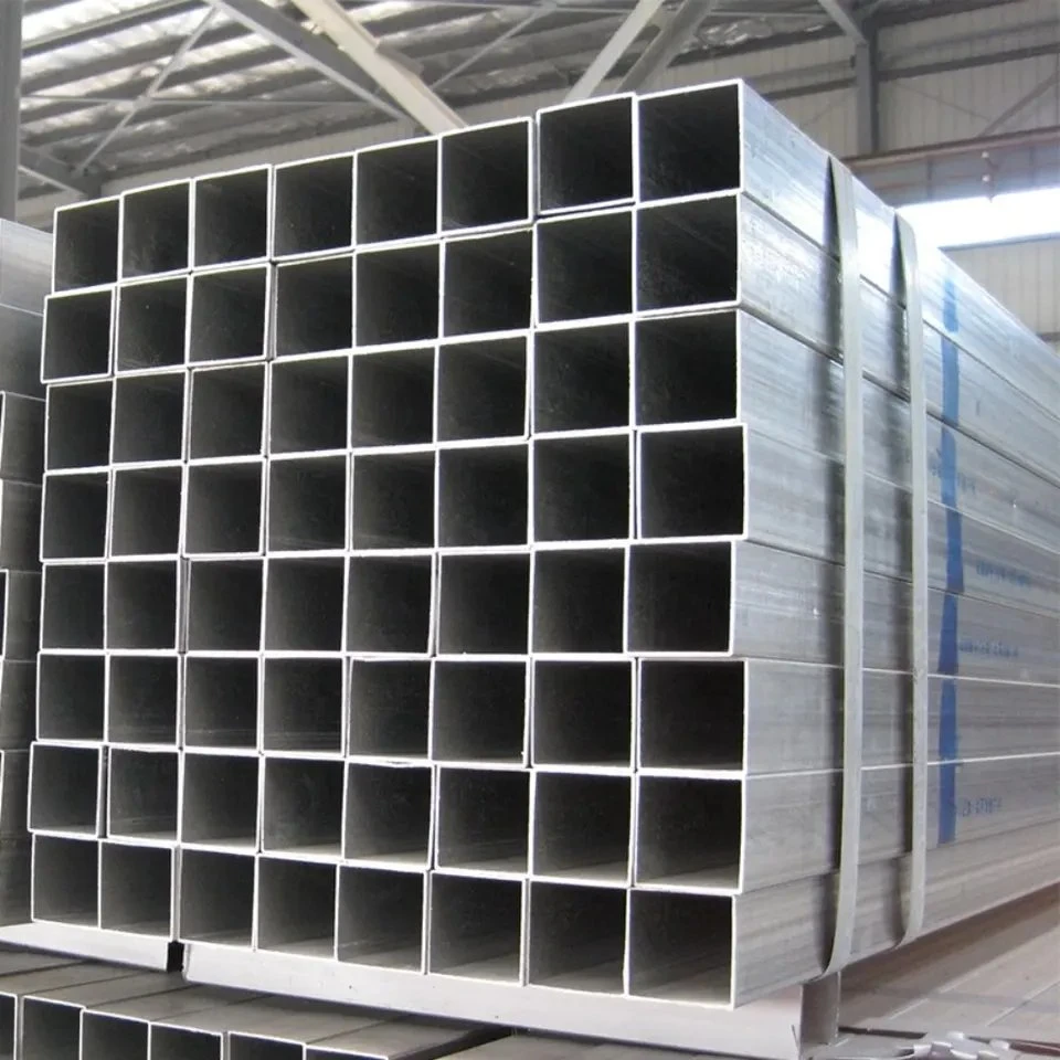 2X2 Iron Square Pipe 3X3 4X4 Galvanized Square Steel Tube