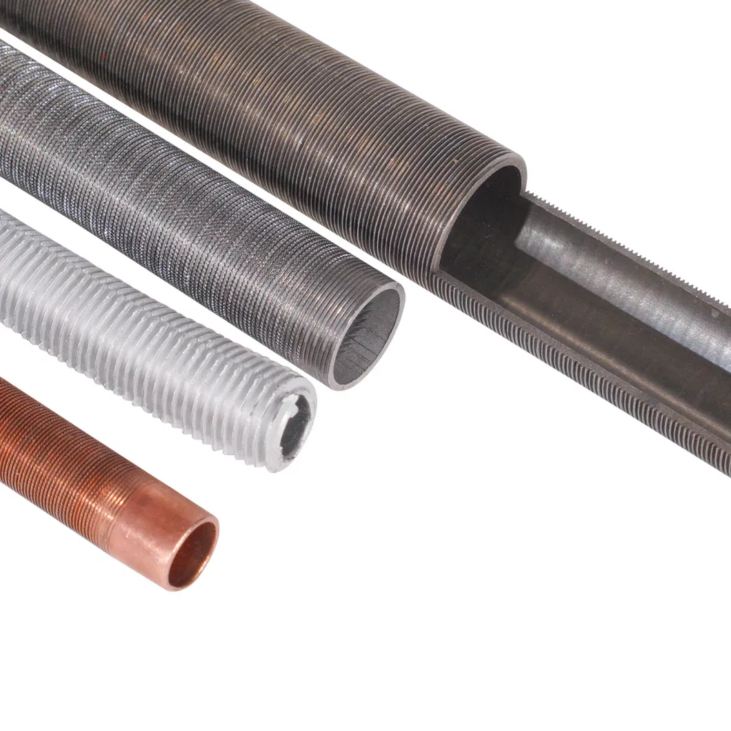 Inner-Grooved Aluminium Copper Stainless Alloy Steel Low Fin Tubes Improve The Heat Transfer Performance