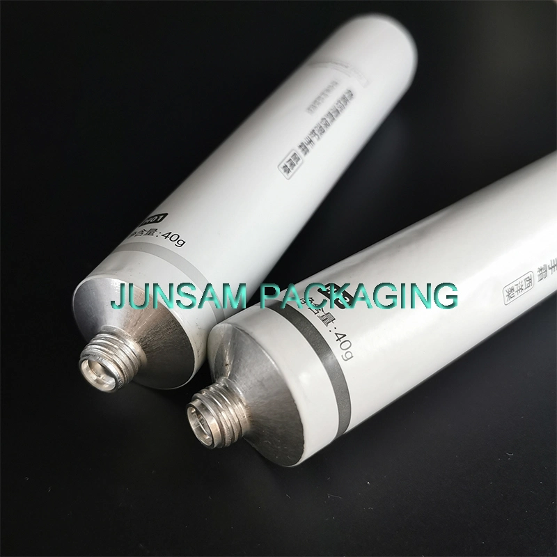 Aluminum Foldable Tube 99.7% Purity Cosmetic Packaging for Shaving Gel