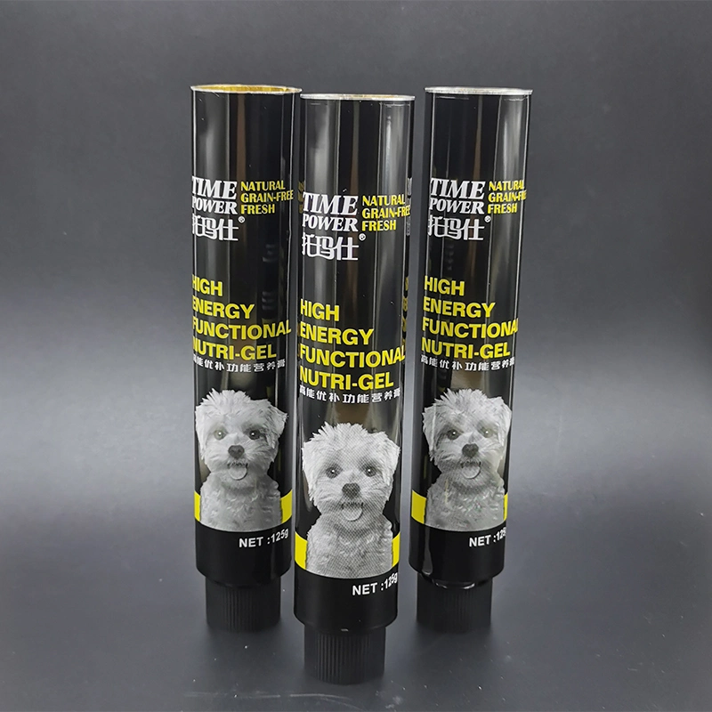 Neight Weight 125g Durable Lightweight Aluminum Tubes for Pet Food Storage