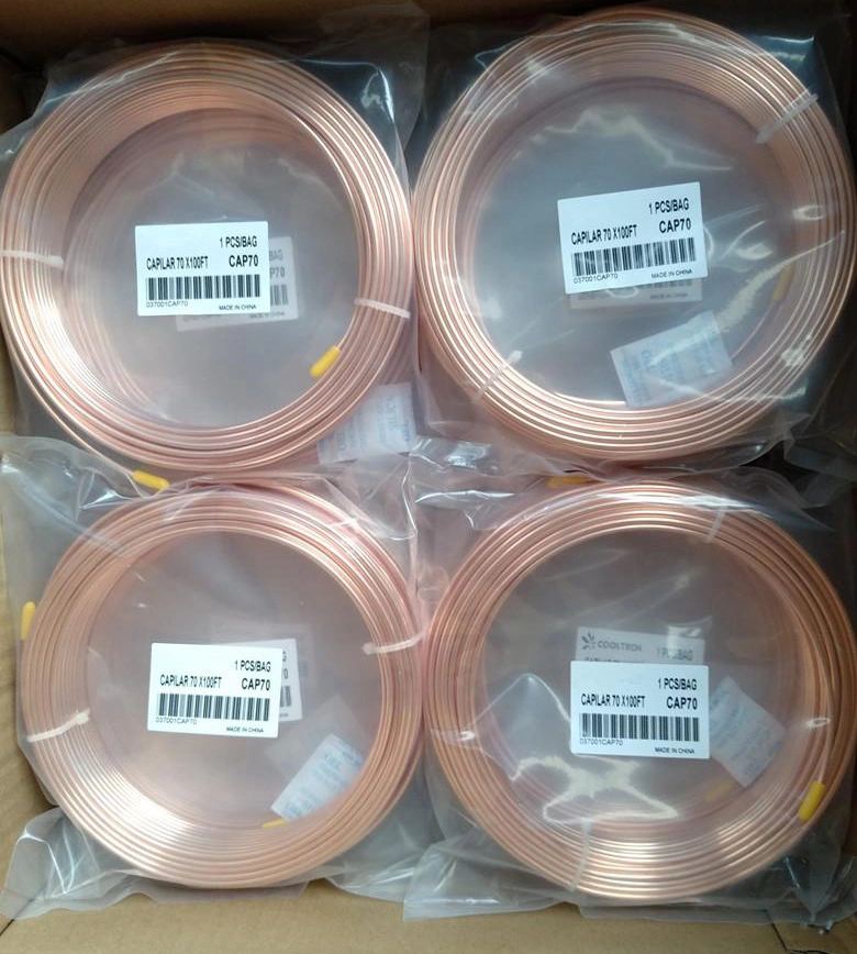 Copper Tube Capillary Copper for Air Conditioner