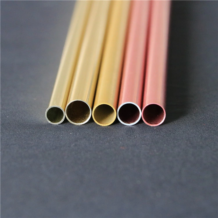 Industrial Aluminum Tubular Profile, Mill Finish, Anodize, Powder Coating Surface