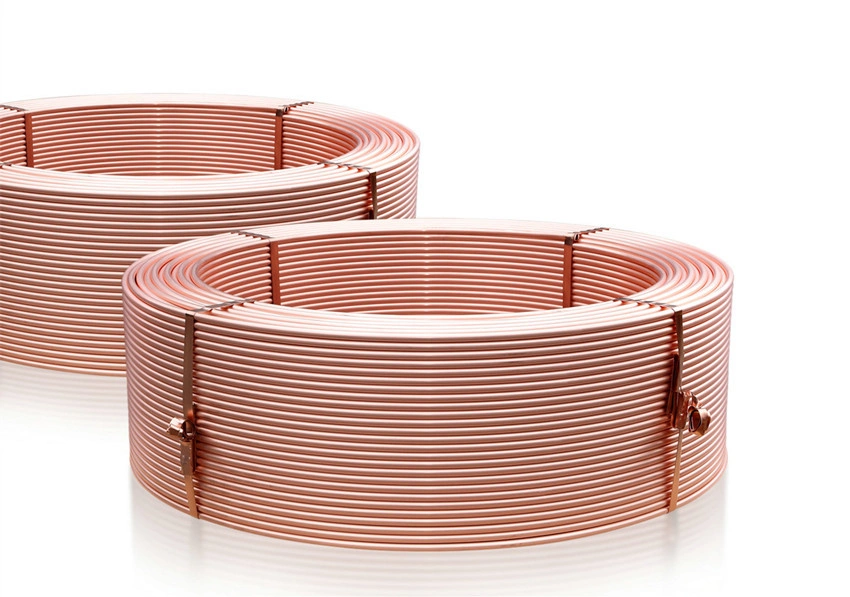 Custom Size Copper Pipe 15mm Tube 3/8&quot; Insulated Copper Pipes for Air Conditioners Copper Pipes Coils