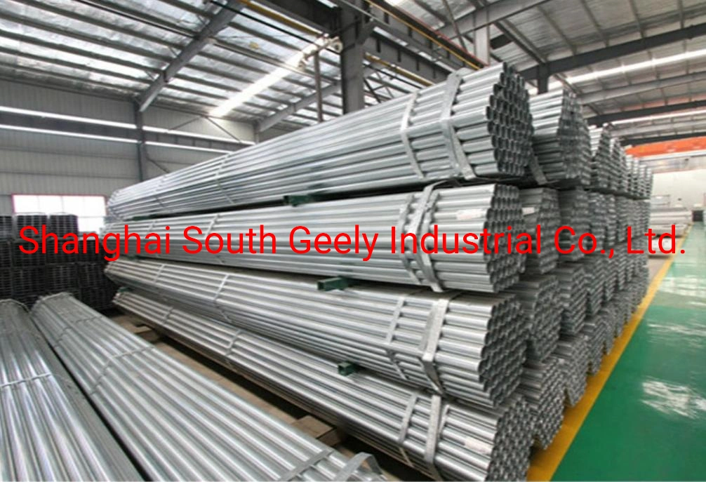 Dx53D/Dx51d Welded Galvanized/Stainless/Aluminum/Carbon/Azm/Aluzinc/Alloy/Precision ERW/Black/1/2&quot; to 4&quot;/Oiled/Round/Square JIS/ASTM/En Gi Steel Pipe &amp; Tube28