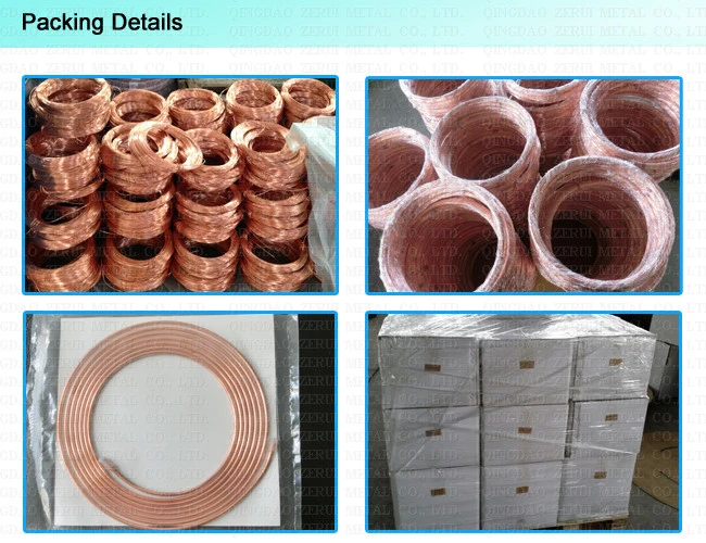 Copper Capillary Tube for Air Conditioner and Refrigeration