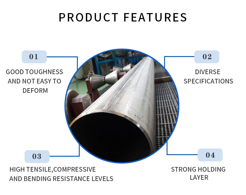 304/316 Welded Stainless/Galvanized/Aluminized/Aluminum/Carbon/Aluzinc/Alloy/Precision ERW/Black/1/2&quot; to 4&quot;/Oiled/Round/Square ASTM/JIS Steel Pipe Tube Welded T