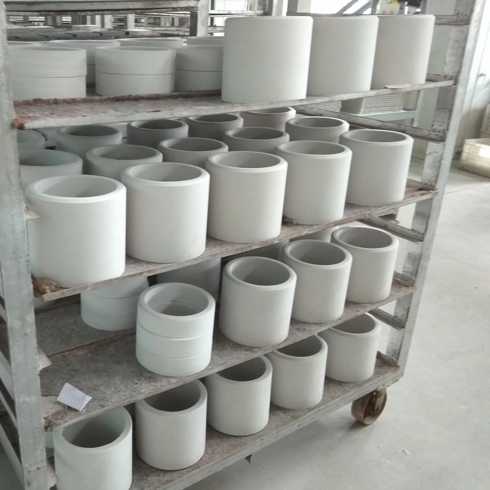 92 High Alumina Wear Resistant Alumina Ceramic Liner Furnace Tube