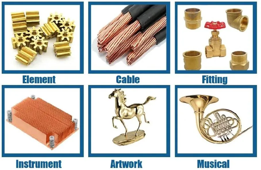 Prime Quality Pure Copper Content Brass Square/ Round Tube/Pipe Cold Drawn Brass Hollow Pipe Round Brass Copper Tube