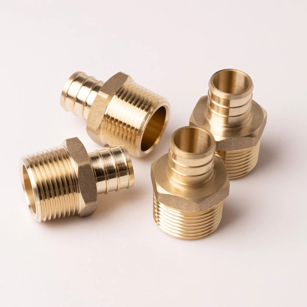 Brass Quick Connector Hose Barb Fitting Brass Metric Barbed Male Hose Fittings Brass Fitting Air Hose Connector Expansion Pipe